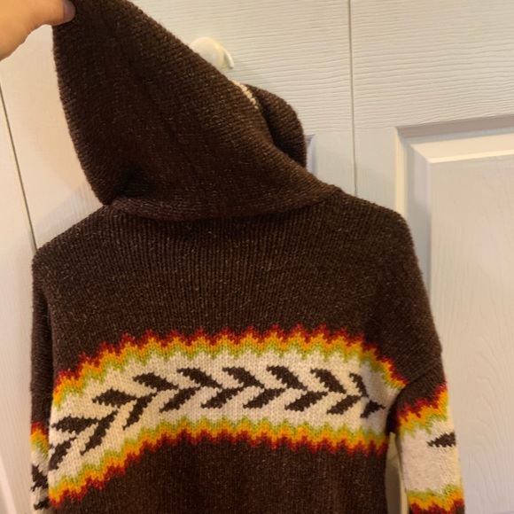 Earthragz Zip-up Knit Wool 50-50 Hoodie - Picture 7 of 9